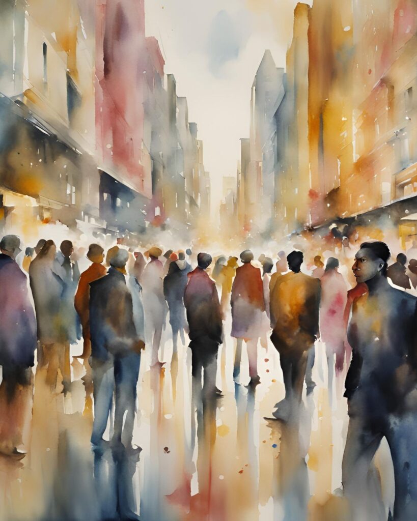 crowd